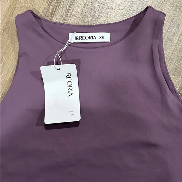 Mauve Purple XS tank top bodysuit - Image 2