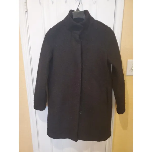 Old Navy Women’s Coat Soft Shell Hidden Button Front Size M Medium - Image 3