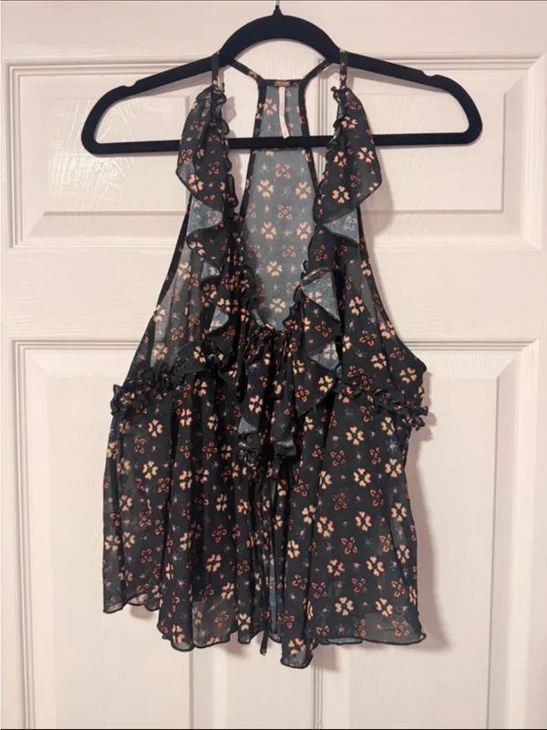 Free People Fearless Knit Tank-NightSky Combo - Image 5
