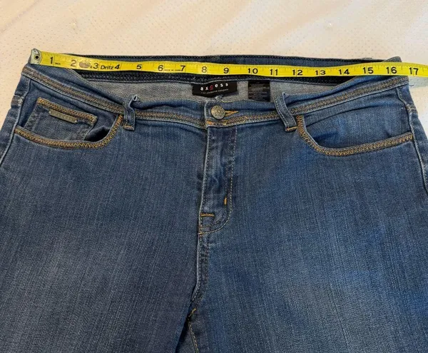 Axcess Liz Claiborne Denim Jeans Stretch Mid Rise Bootcut Size 12 - Image 7