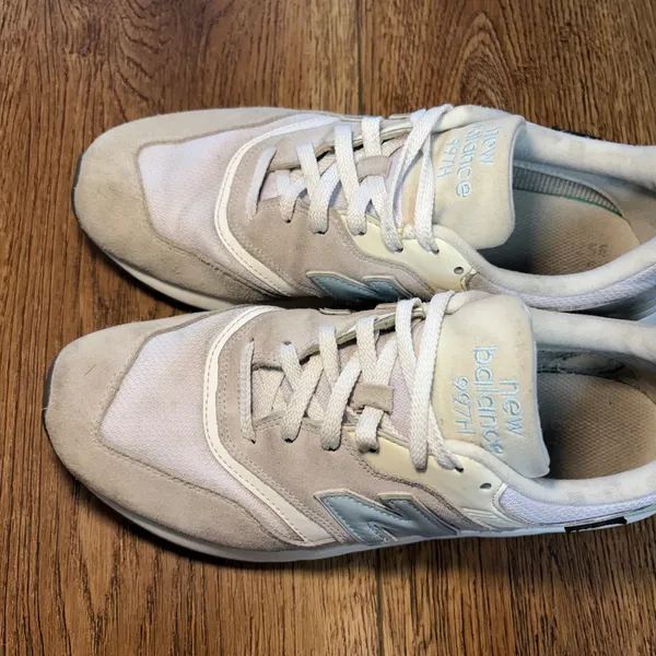 New Balance Cordura Gray Light Blue Sneakers Womens 11.5 B Mens 10‎ B CW997HSE - Image 9