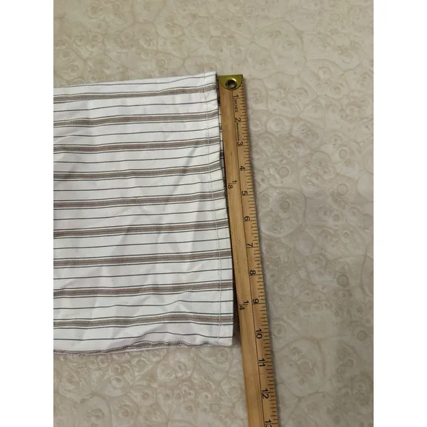 OAT High Rise Baby Wide Patch Pocket Pants Size 12 / 31 Striped - Image 10