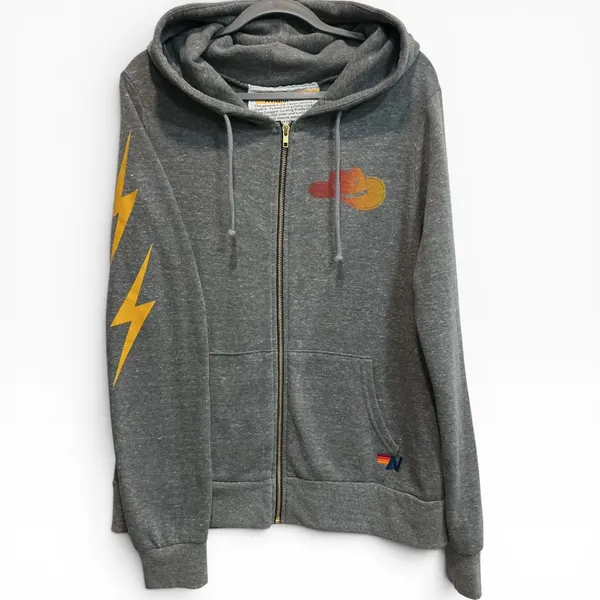 Aviator Nation Golden Sky Country‎ Music Festival Zip Hoodie Sweatshirt L Unisex - Image 4