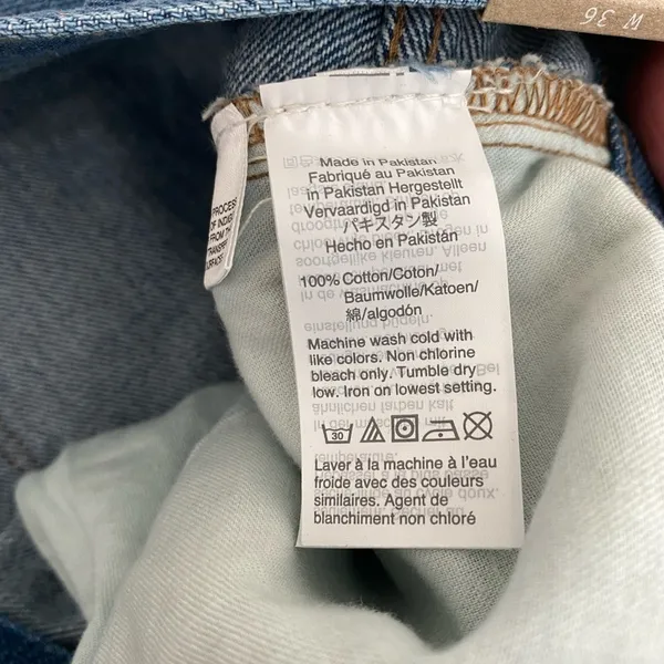 Madewell NWT The Mom jean jeans▪️size 36 - Image 11