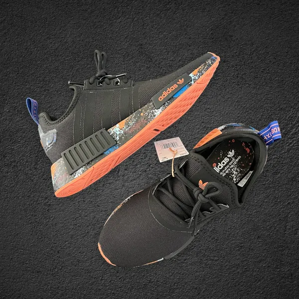 Adidas New NMD R1 J Coral Black - Image 2