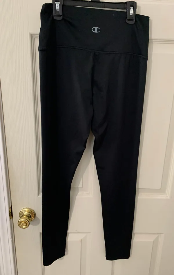 Champion Black Athletic Leggings - Image 2