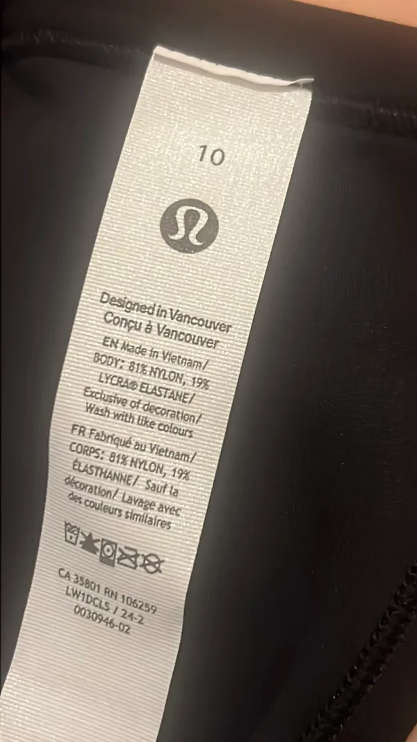 Lululemon Align Tank Waist Length Raceback - Image 4