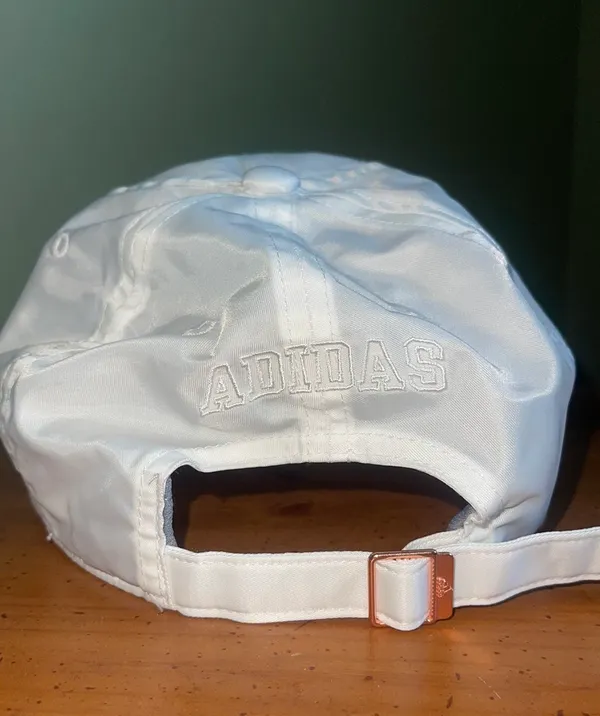 Adidas Women’s Adjustable White Hat - Image 4