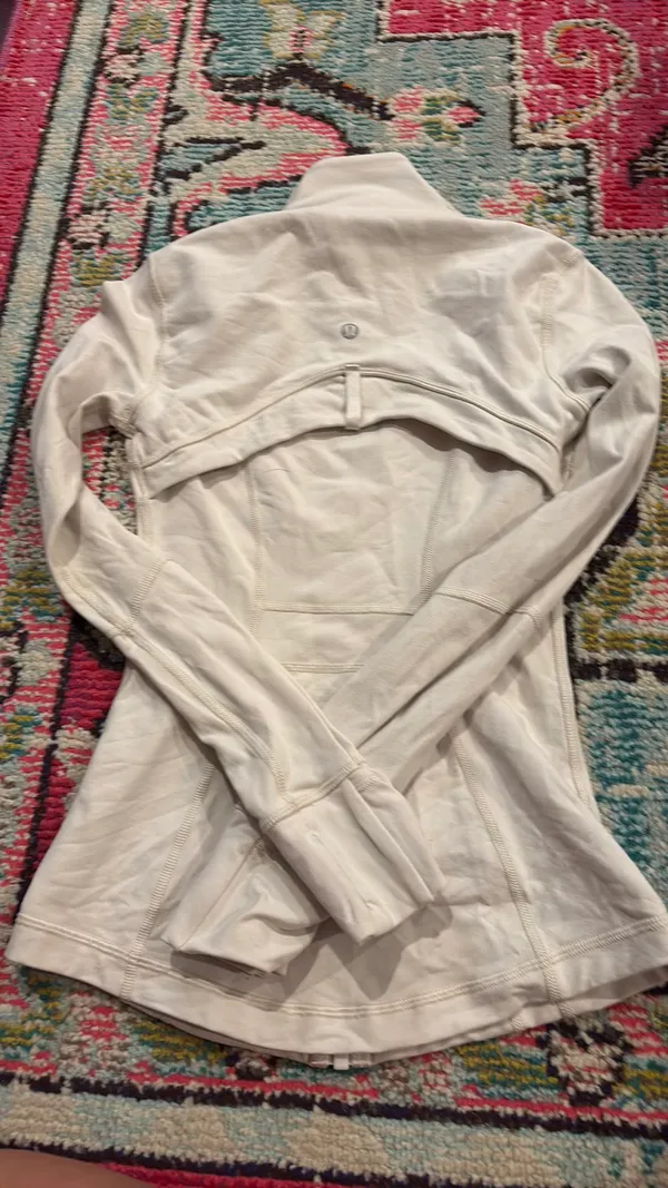 Lululemon Define Jacket Cream White - Image 2