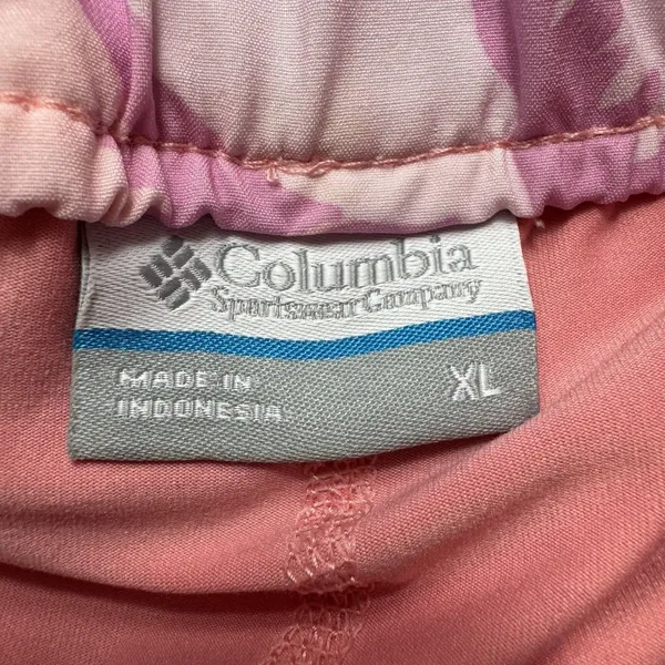 NWT Columbia Skort Women's XL Pink Bogota Bay Tropical Print Omni Shield - Image 3