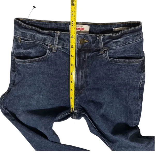 Wrangler High Rise Fierce Flare Jeans Western Cowgirl Denim Rodeo Retro Size 2‎ - Image 12