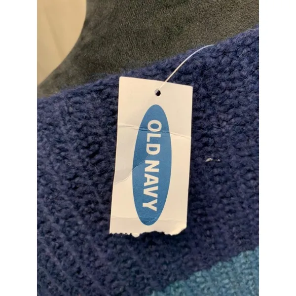 NWT Old Navy Sweater XS Stripes Blue Pink Orange - Image 7