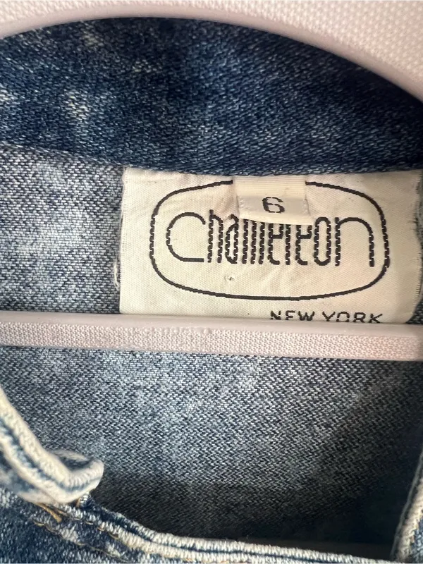 Chameleon Acid Wash Denim Long dress - Image 3