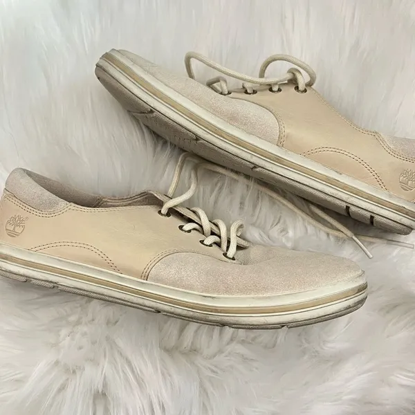Timberland Earthkeepers Beige Suede Lace Up Sneakers 7 - Image 8