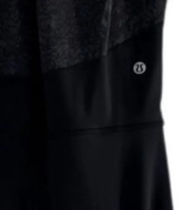 Lululemon Serene Stride Dress Skort Black Sz 6 Tennis Pickleball Run Reflective - Image 15