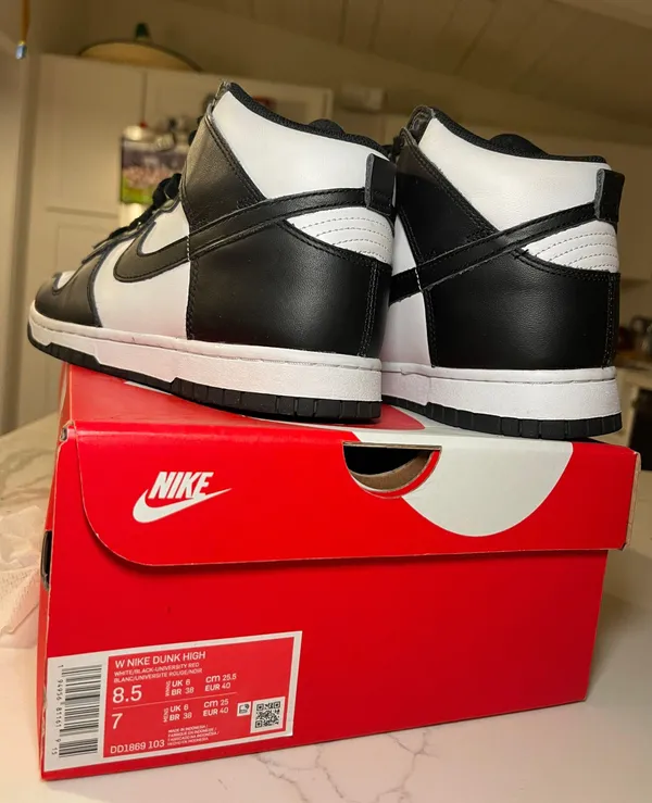 Dunk High Black White Panda - Image 6