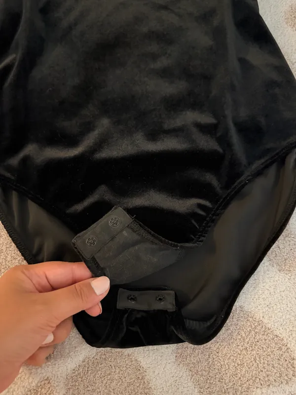 Material girl black bodysuit - Image 2
