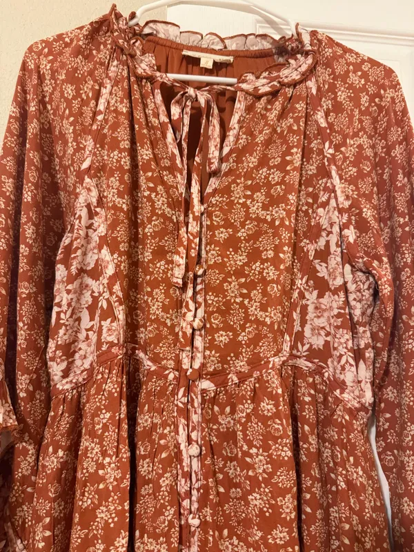 Listicle Women’s long sleeve mini dress - Image 2