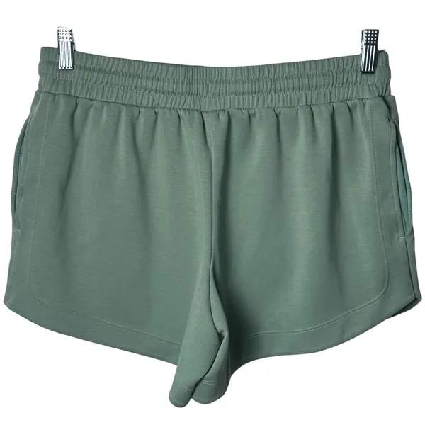 Interval Sage Green Shorts Cozy Soft Athletic Athleisure Stretch Comfort L - Image 5
