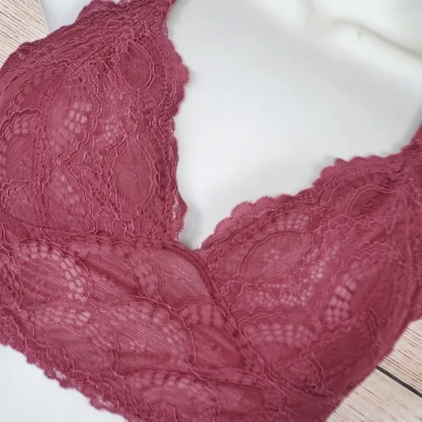FREE People‎ Dusty Rose Lace Bracelet Top - Image 3