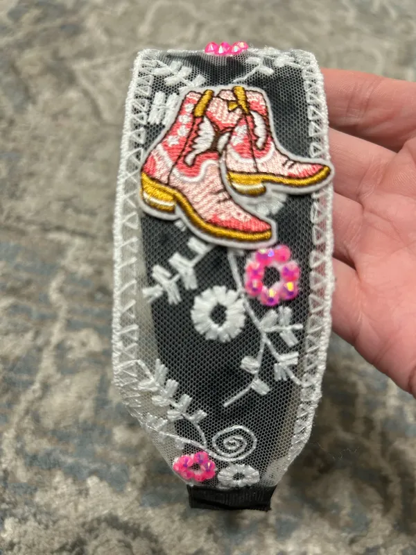 Western style one of a kind headband brand new - Image 2