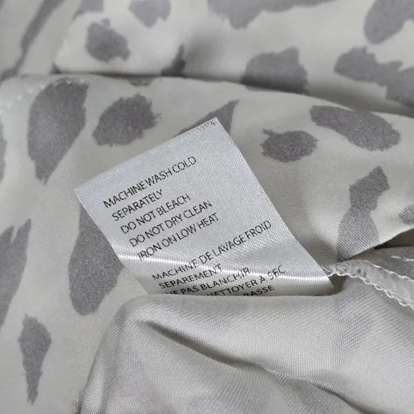 Spiritual Gangster hOMe Lover State of Mind Leopard Print Pajama‎ Top S NWT - Image 8