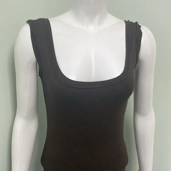 Angelrox wifey tank mini dress brown size cloud S - Image 2