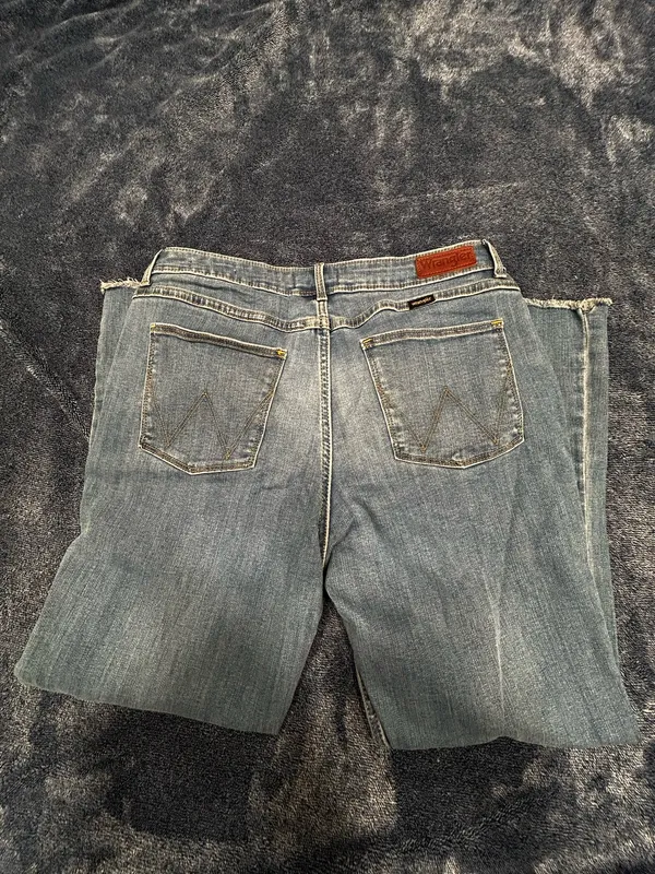 Wrangler High-Rise Kick Flare Jeans - Image 2