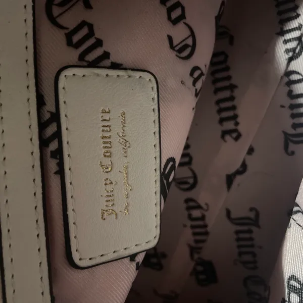 Juicy Couture Bag Crossbody Bag pink and white - Image 3