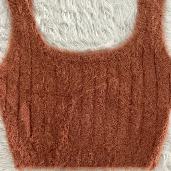 Meshki fuzzy‎ tank top S - Image 2