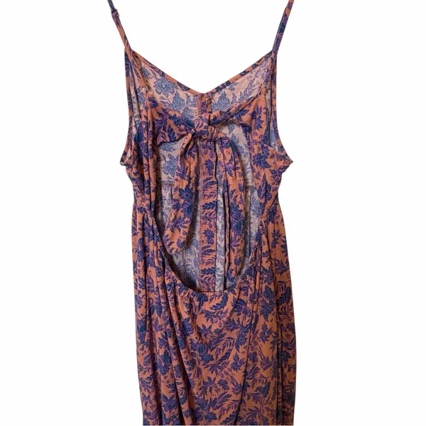 Universal Thread Boho Floral Tie-Back Midi Dress Cottagecore Garden Party XXL - Image 13