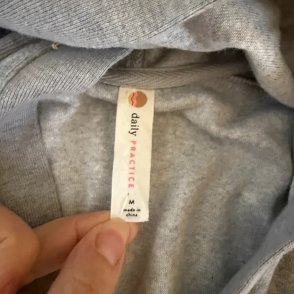 Anthropologie Grey Velour Lounge Jumpsuit - Image 6