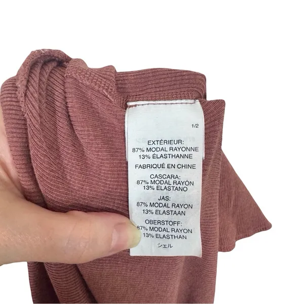 Vuori Lux At Ease Harem Pants in Hazelnut Heather PLEASE READ - Image 14
