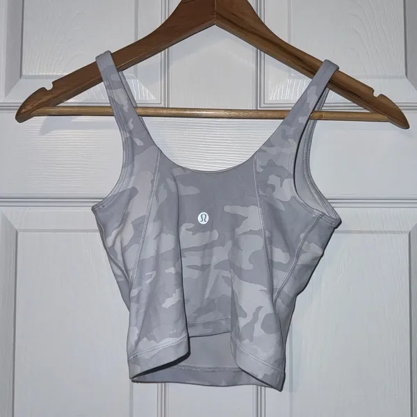 Lululemon Align Tank Incognito Camo Alpine White Multi Size 0 - Image 3