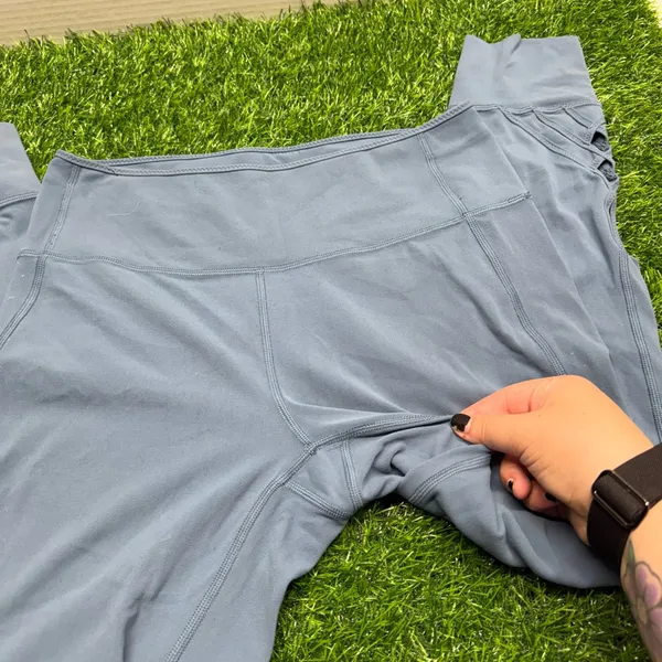 Lululemon Groove Leggings with Ankle cut outs - Image 8