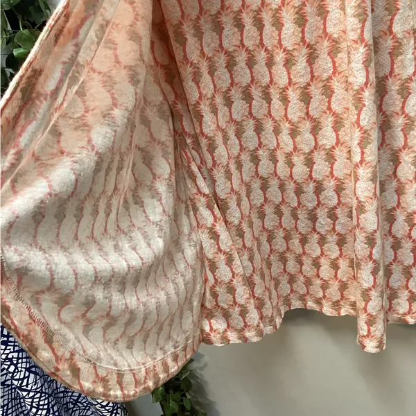 Tommy Bahama Resortwear Pineapple Print sundress Coral Size Medium - Image 10