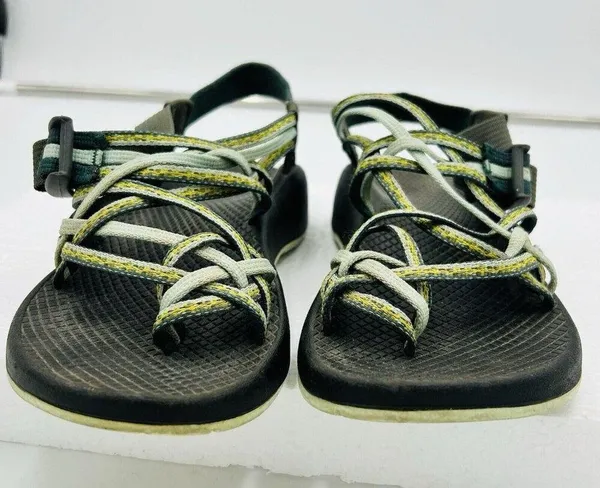 Chacos Sandals Women's Size 7 Hiking Trail Strappy Stardust Green J105060 - Image 3