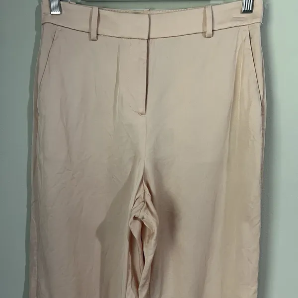 J. Crew Ingrid Pants Women's Size 2T Gramercy Twill Blush Pink Trousers BK256 - Image 4
