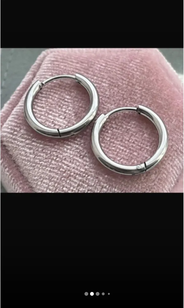 Tarnish resistant waterproof hoops - Image 3