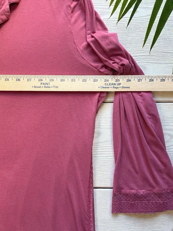 Victoria’s Secret Pink Modal Button Front Sleep Shirt Nightgown XL - Image 5