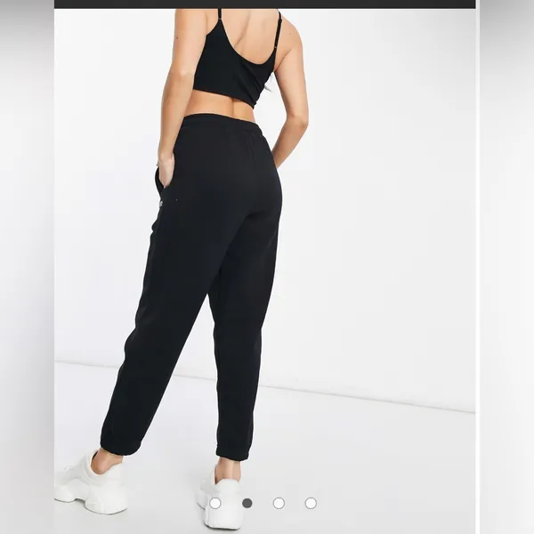 Elllesse NWT Black Crystal Women's Jogger Pants ss 12 (L/XL)‎ - Image 2
