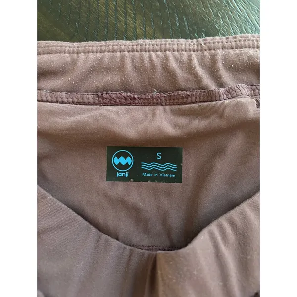 Janji‎ Women S Purple Mercury Knit Leggings Pants Stretch Run Athletic Gym Wear - Image 3