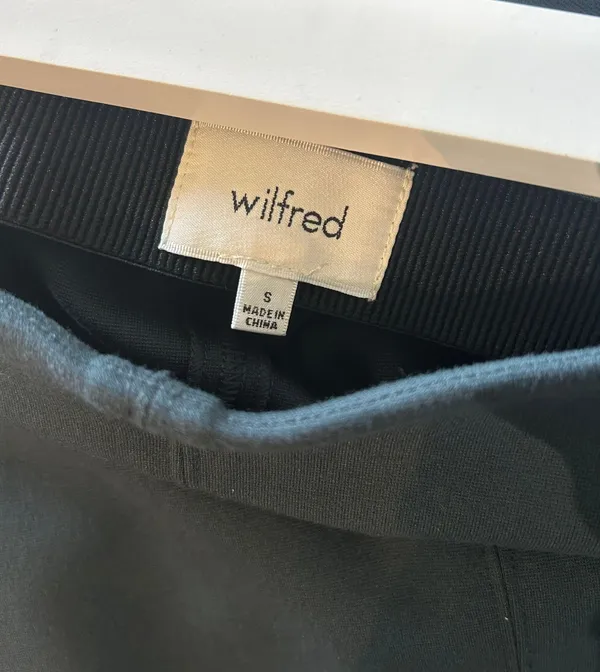Aritzia Teal High-waisted Midi Pencil Skirt - Image 4