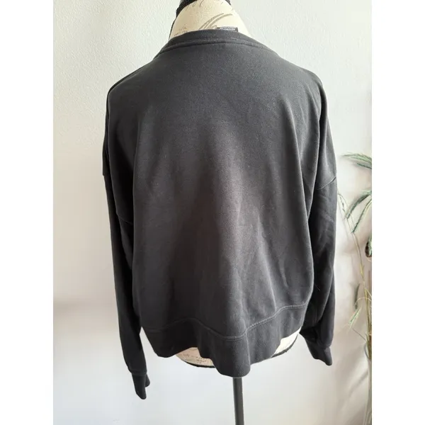 Nike Dri-FIT Get‎ Fit Women's Swoosh Oversized Training Crew Long Sleeve XLarge - Image 3