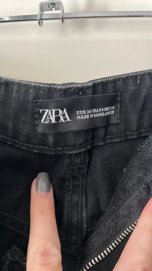 Zara High Rise Shorts - Image 2
