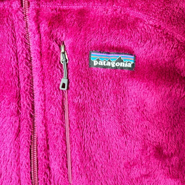 Patagonia R2 Regulator Fleece Jacket Womens Large Pink Full Zip Hiking Outdoor - Image 6