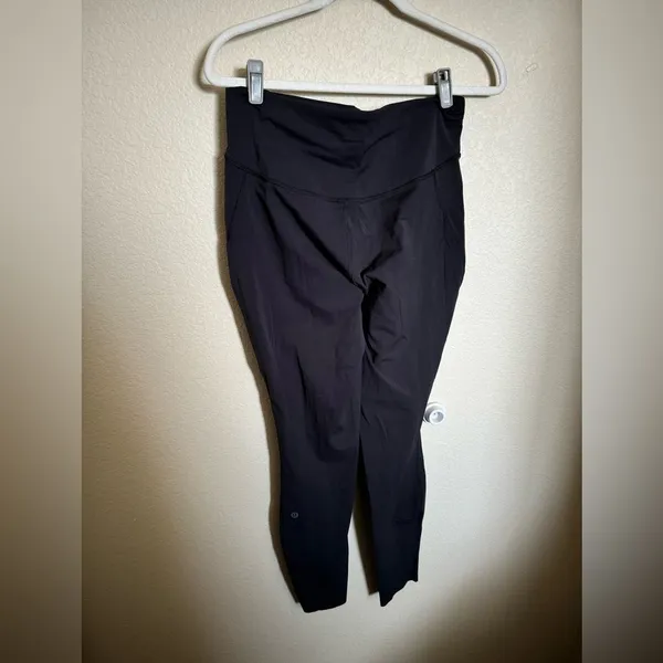 Lululemon Base Pace High-Rise Tight 28" *Brushed‎ Sz 10 in Black - Image 6
