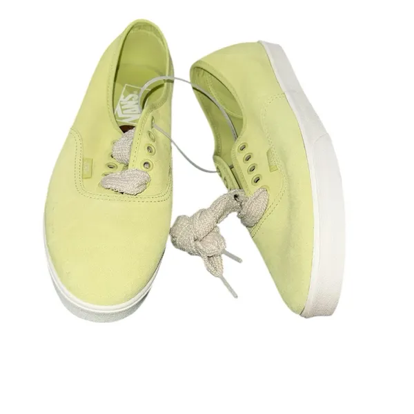 NEW VANS lowpro suede sneakers Lime Green SZ M 7.5 W 9 - Image 7