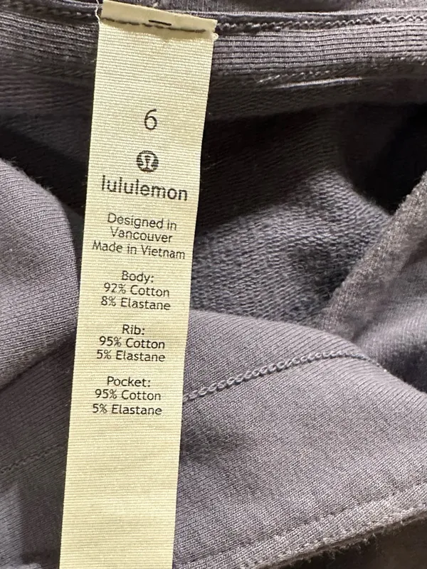 Lululemon Scuba Pullover hoodie in washed purple quartz size 6 - Image 8