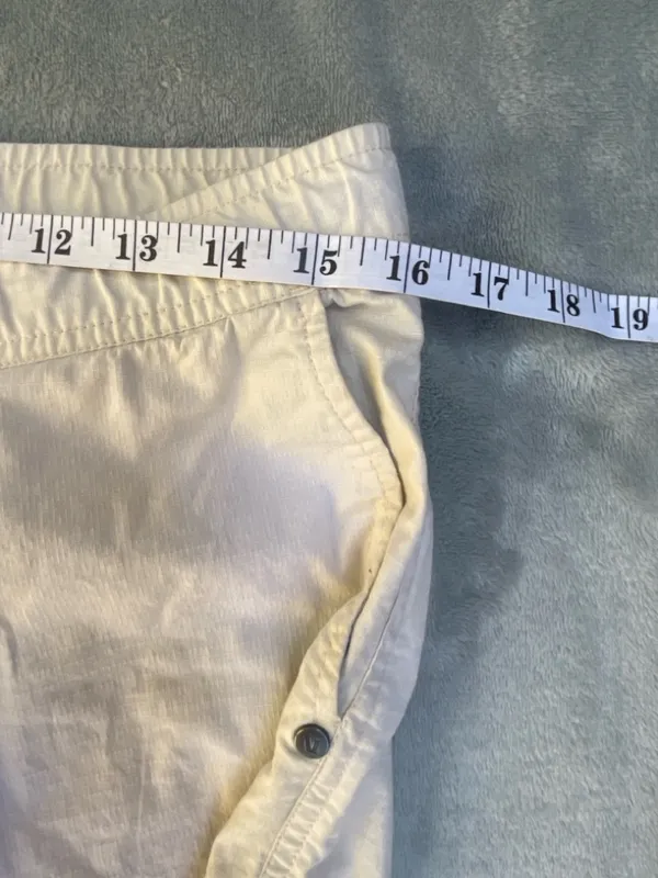 Vuori Women’s Ripstop Pants Milkweed Casual Relax Outdoor Summer Nautical Size M - Image 7